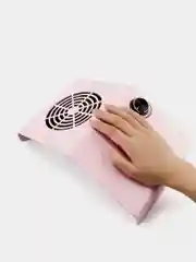 Розовый вытяжка пылесос для маникюра  с регулятором 80W