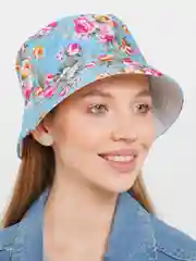 Синий женская панама
