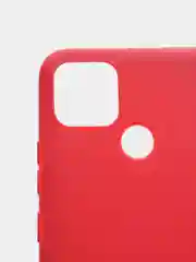Багровый чехол Realme C21Y, Realme C25Y Реалми С21У / С25У силиконовый цветной матовый, прозрачный