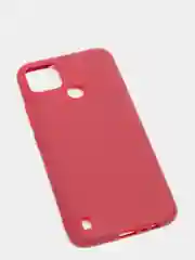 Багровый чехол Realme C21Y, Realme C25Y Реалми С21У / С25У силиконовый цветной матовый, прозрачный