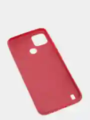 Багровый чехол Realme C21Y, Realme C25Y Реалми С21У / С25У силиконовый цветной матовый, прозрачный