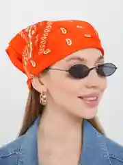 Оранжевый бандана