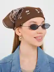Коричневый бандана