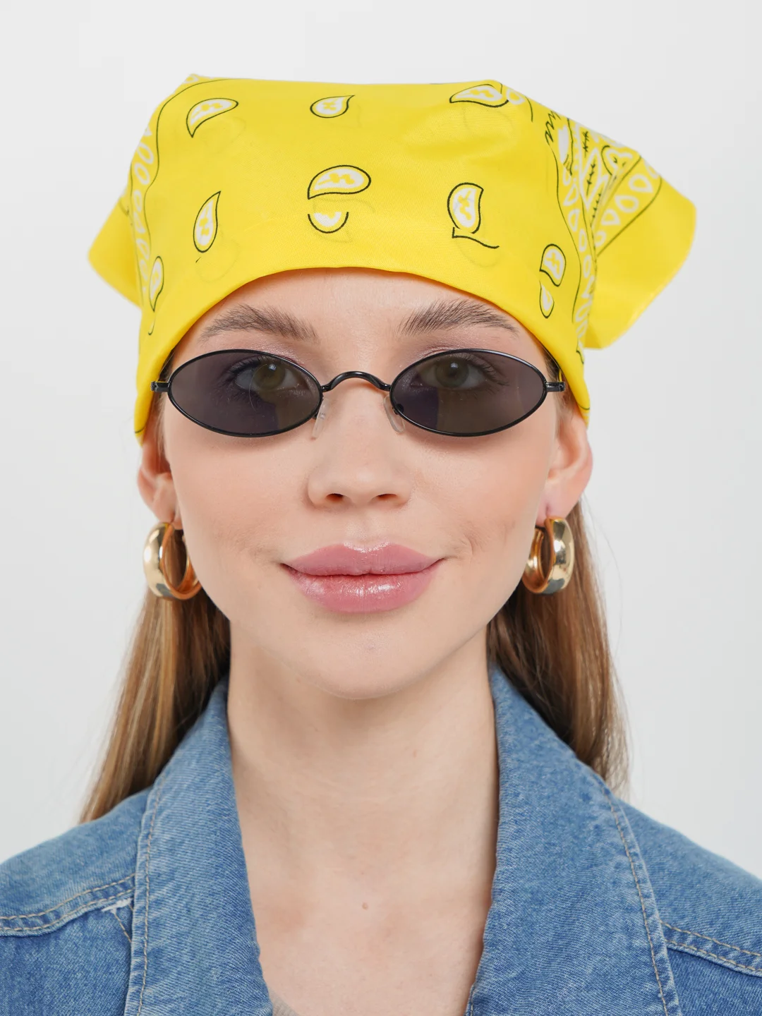 Желтый бандана