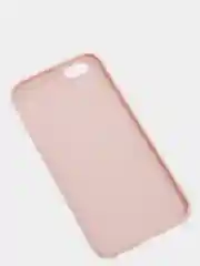 Бежевый чехол силиконовый на iPhone 5, 5s, 6, 6s, 7, 8, SE 2020, X, XR, XS Max, 12 14 Pro, 13 mini