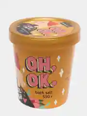 Соль для ванны в стакане Oh, ok, аромат арбуз, 550 г