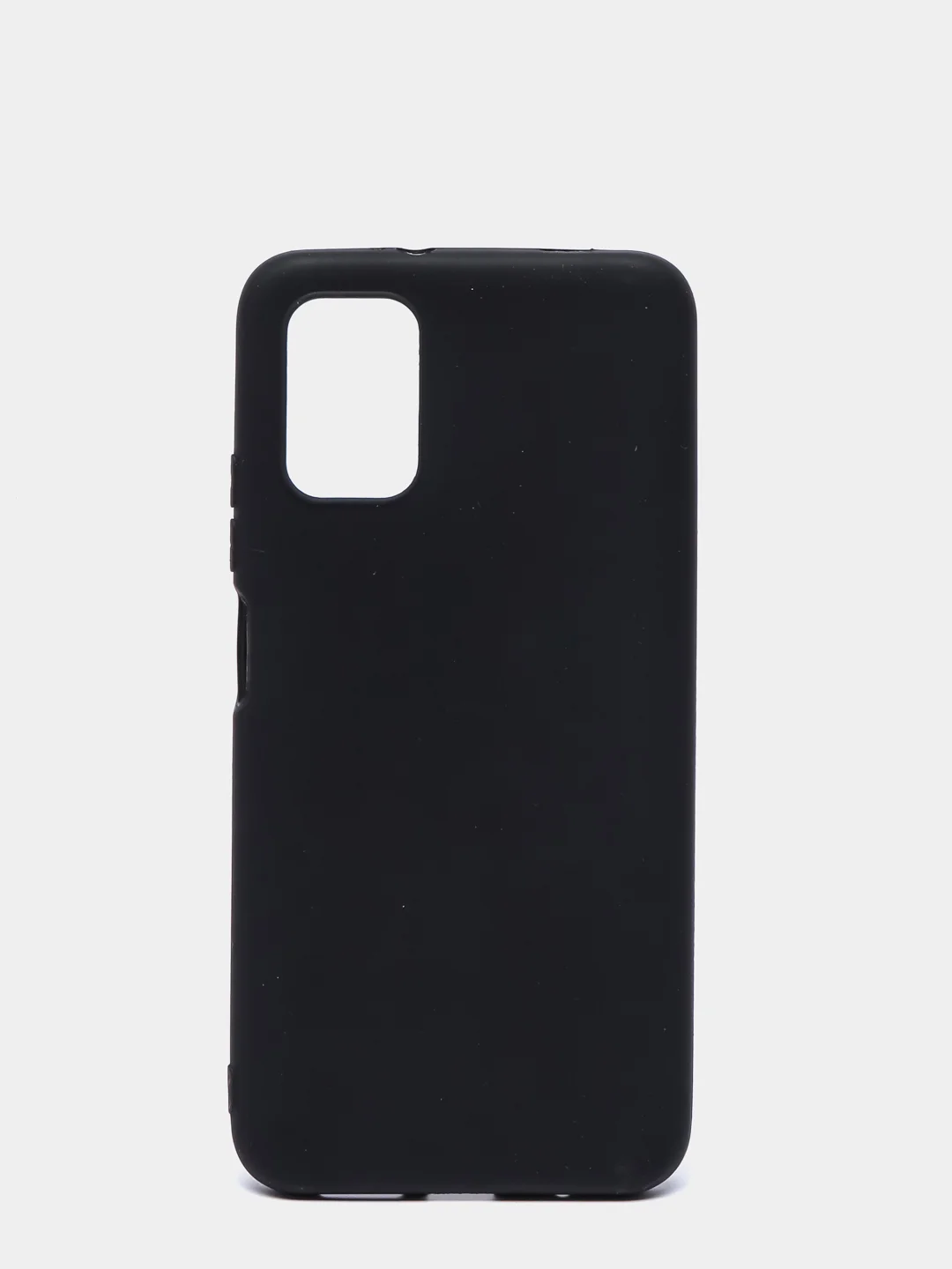 Черный чехол Xiaomi Poco M3 (Сяоми Поко М3), силиконовый, матовый, цветной