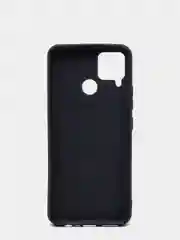 Черный чехол для Realme C15, C25, C25S (Реалми С25 / С25С), силиконовый, цветной, матовый