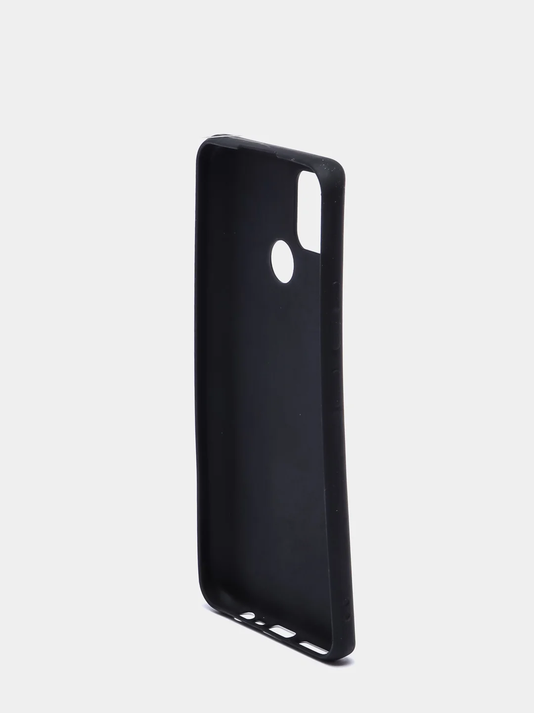 Черный чехол для Realme C15, C25, C25S (Реалми С25 / С25С), силиконовый, цветной, матовый