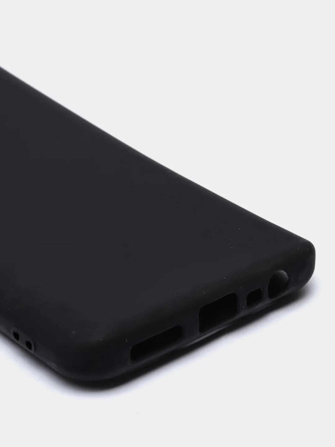 Черный чехол для Realme C15, C25, C25S (Реалми С25 / С25С), силиконовый, цветной, матовый