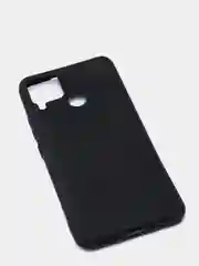 Черный чехол для Realme C15, C25, C25S (Реалми С25 / С25С), силиконовый, цветной, матовый