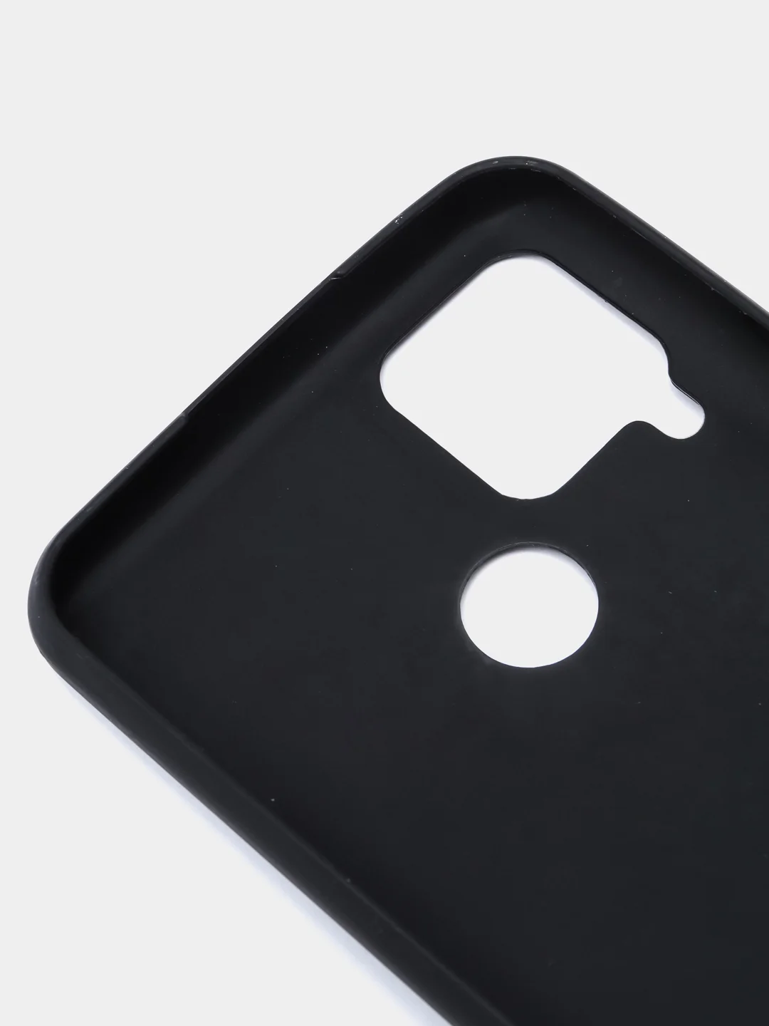 Черный чехол для Realme C15, C25, C25S (Реалми С25 / С25С), силиконовый, цветной, матовый