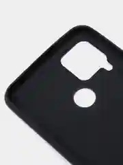 Черный чехол для Realme C15, C25, C25S (Реалми С25 / С25С), силиконовый, цветной, матовый