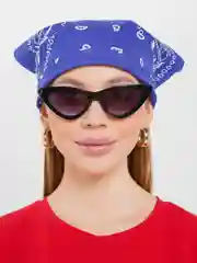 Синий бандана