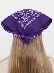 Фиолетовый бандана