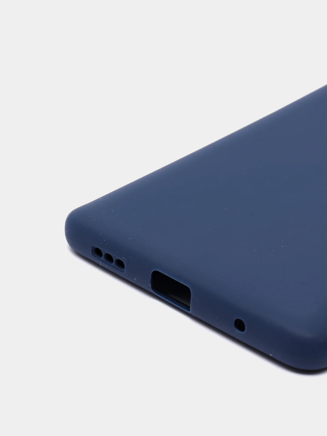 Синий чехол Xiaomi Redmi Note 10 Pro / Note 10 Pro Max силиконовый
