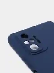 Синий чехол Xiaomi Redmi Note 10 Pro / Note 10 Pro Max силиконовый