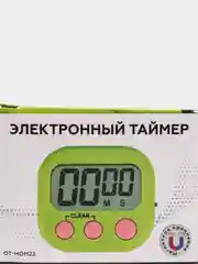 Белый электронный кухонный таймер секундомер, орбита с магнитом для холодильника