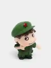 Зеленый мини-фигурка "Кукла"