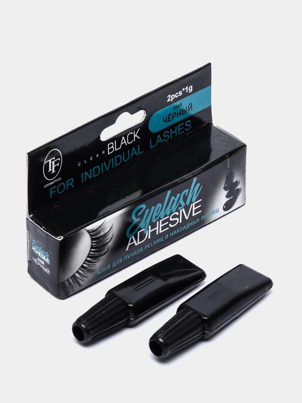 Клей для накладных ресниц и пучков "Eyelash Adhesive Waterproof Black"