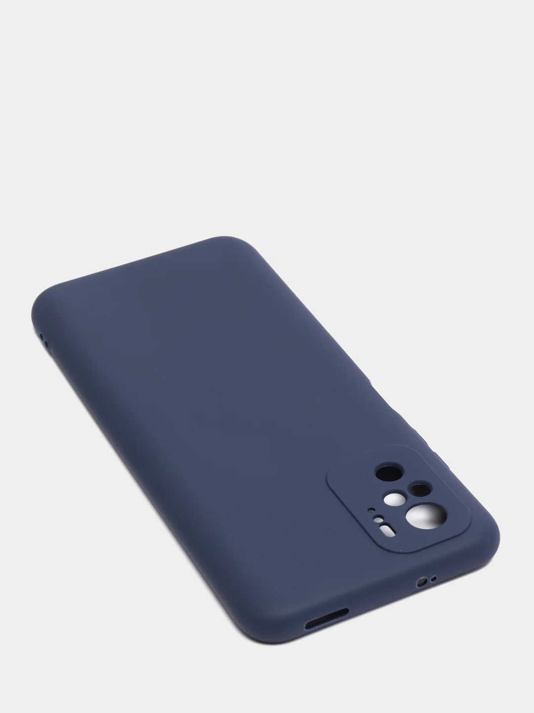 Темно-синий чехол силиконовый для Xiaomi Redmi 9T Note 7 8 10 Pro Max 10S
