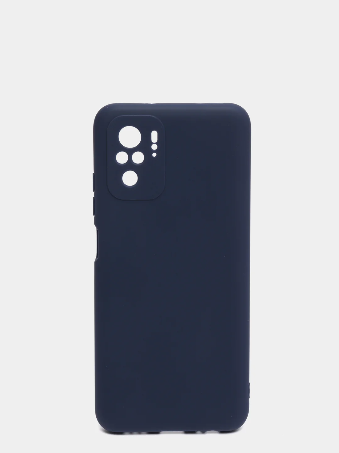 Темно-синий чехол силиконовый для Xiaomi Redmi 9T Note 7 8 10 Pro Max 10S
