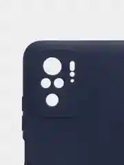 Темно-синий чехол силиконовый для Xiaomi Redmi 9T Note 7 8 10 Pro Max 10S