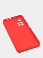 Красный чехол Xiaomi Poco M4 Pro 5G, силиконовый