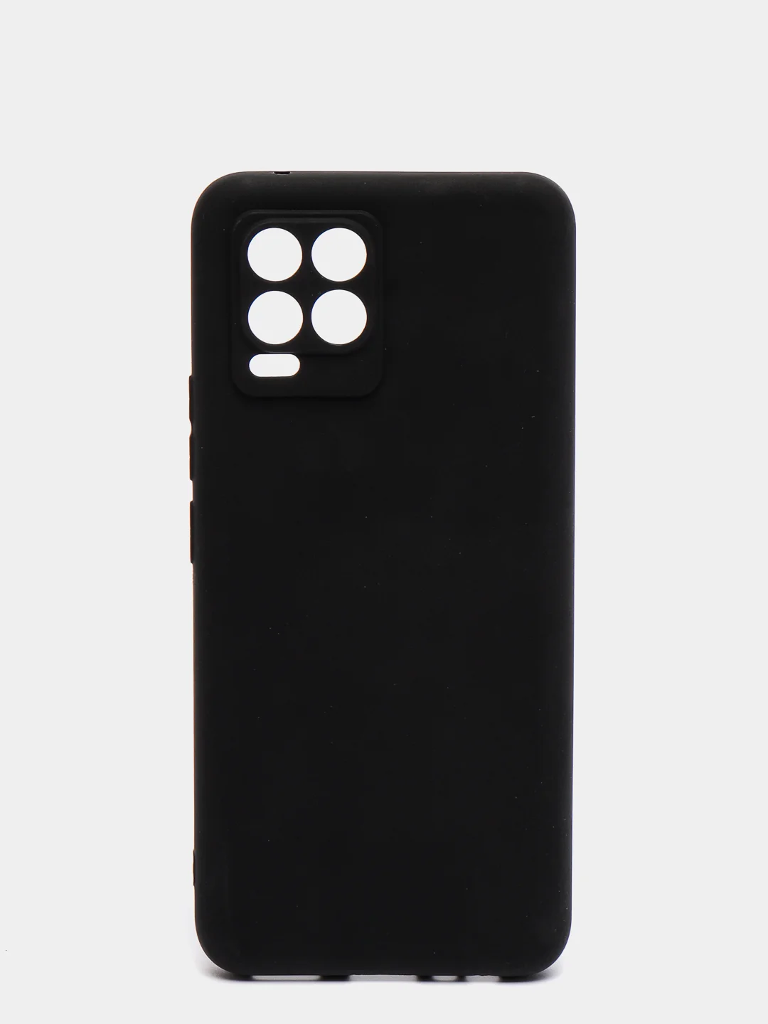 Черный чехол для Realme 8 / Realme 8 Pro силиконовый матовый, цветной