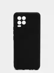 Черный чехол для Realme 8 / Realme 8 Pro силиконовый матовый, цветной