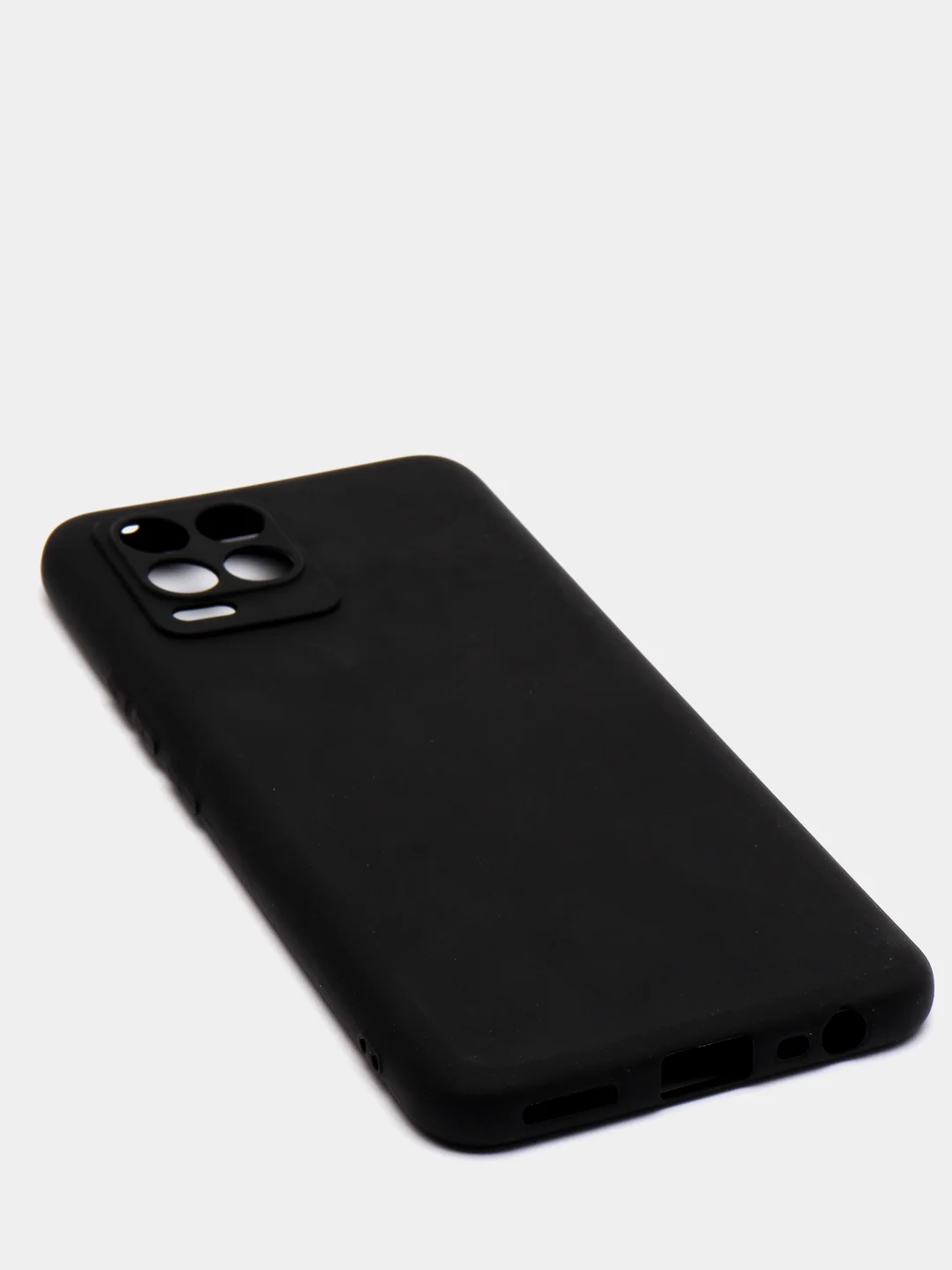 Черный чехол для Realme 8 / Realme 8 Pro силиконовый матовый, цветной