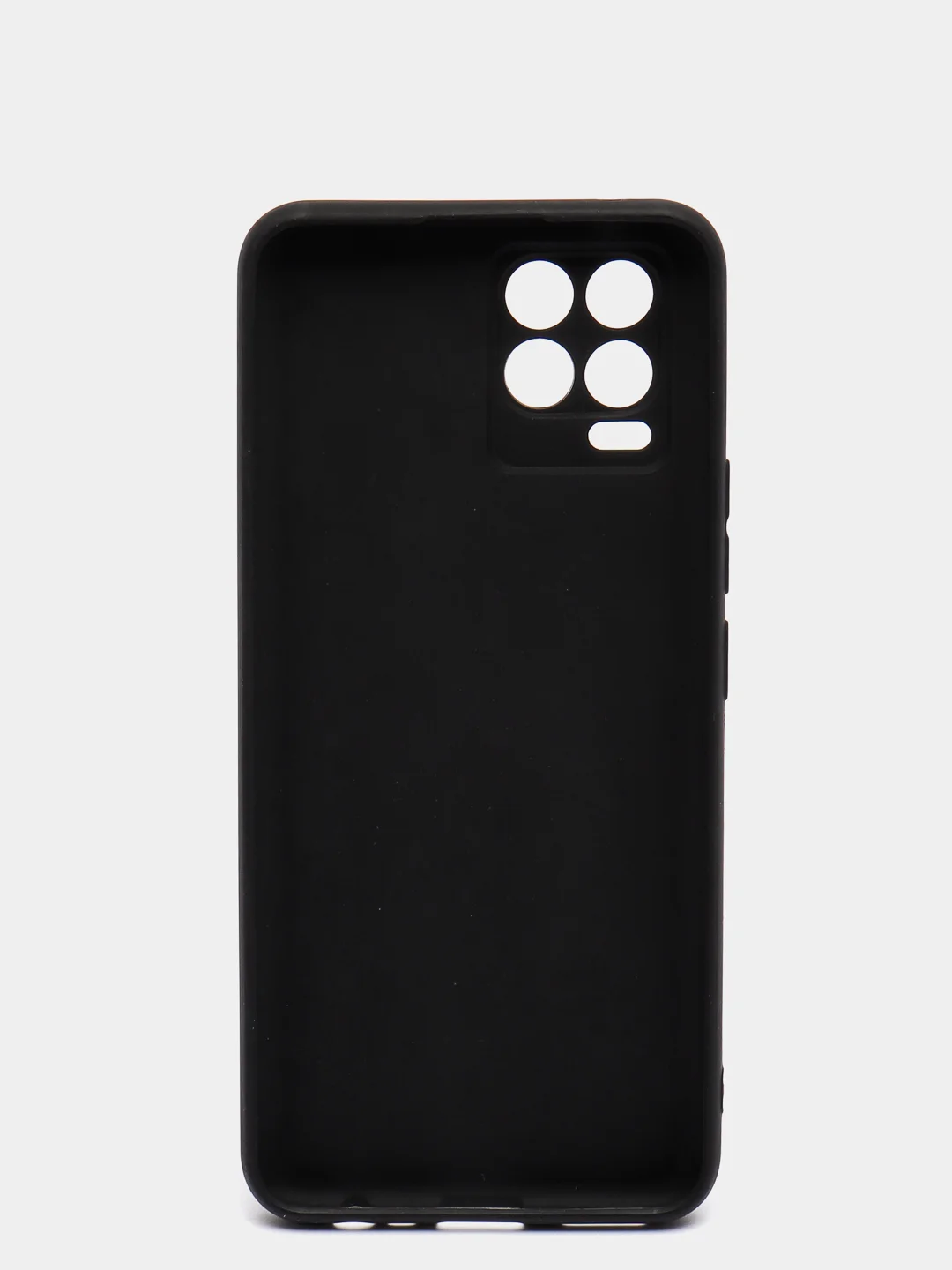 Черный чехол для Realme 8 / Realme 8 Pro силиконовый матовый, цветной