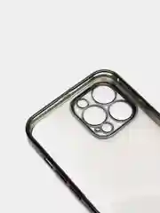 Черный чехол для iPhone 13 Pro Max mini силиконовый прозрачный айфон про макс мини