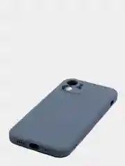Серый чехол iPhone 11 13 12 Pro Mini силиконовый ( Айфон Про Мини )