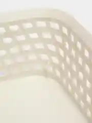 Белый корзина, органайзер для хранения РОТАНГ IDEA