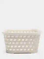 Белый корзина, органайзер для хранения РОТАНГ IDEA
