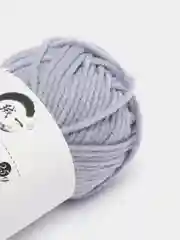 Серый пряжа детская хлопковая "Milk cotton", 25 г