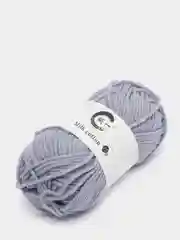 Серый пряжа детская хлопковая "Milk cotton", 25 г