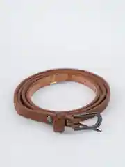 Коричневый ремень женский, 105 см