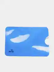 Лазурный чехол для банковских карт с защитой от кражи данных, с RFID защитой от считывания