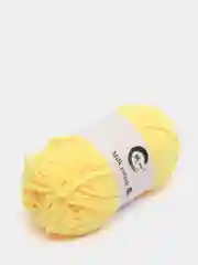 Желтый пряжа детская хлопковая "Milk cotton", 25 г