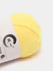 Желтый пряжа детская хлопковая "Milk cotton", 25 г