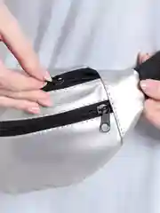 Серебряный поясная сумка