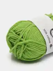Лесной зеленый пряжа детская хлопковая "Milk cotton", 25 г