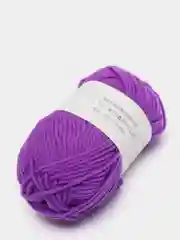 Фиолетовый пряжа детская хлопковая "Milk cotton", 25 г