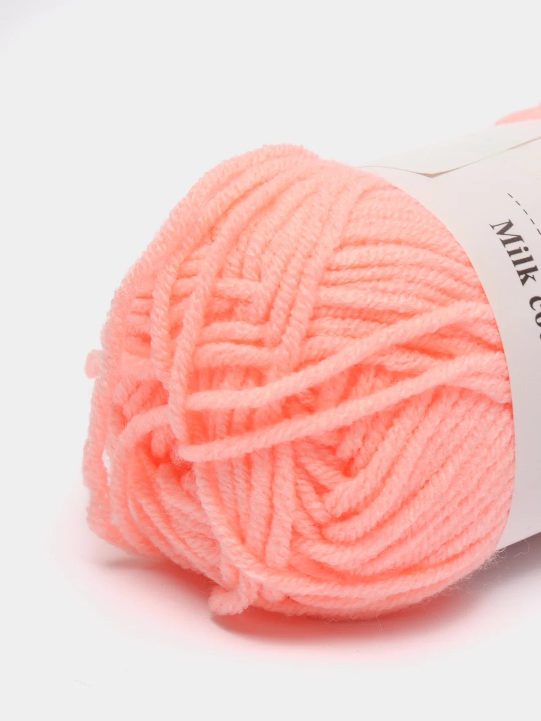 Коралловый пряжа детская хлопковая "Milk cotton", 25 г