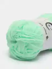 Салатовый пряжа детская хлопковая "Milk cotton", 25 г