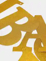 Золотой гирлянда декор Happy Birthday