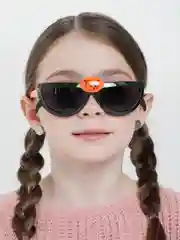 Угольный очки детские, солнцезащитные, складные
