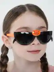 Угольный очки детские, солнцезащитные, складные